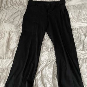 Wide leg dress pant